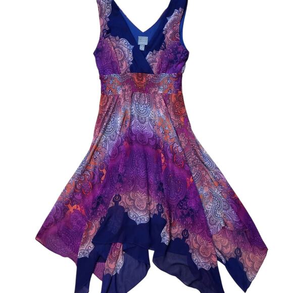 Rabbit Rabbit Rabbit Designs Dress, Sleeveless, flowy, sharkbite hem, fairy sz 8 - Picture 3 of 10